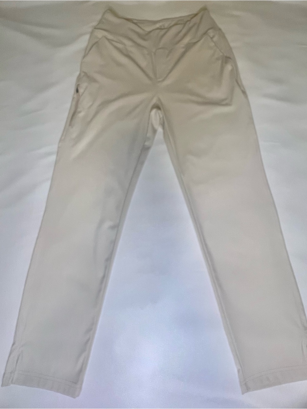 Women’s Performance Ankle Pants in Beige - Picture 4 of 14